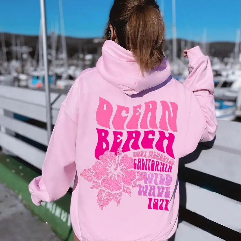 Plant Parent Hoodie - Moda feminina casual hoodies oceano praia