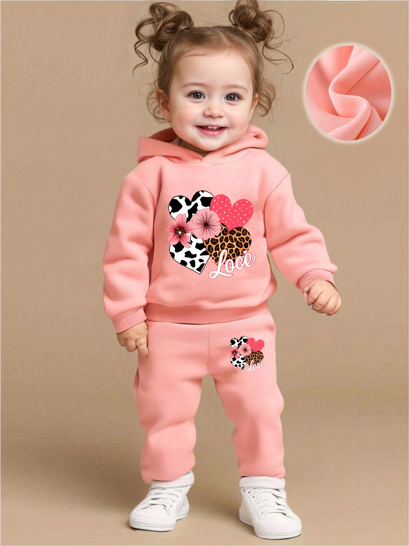 Plant Parent Hoodie - Bebê menina amor flor padrão moletom
