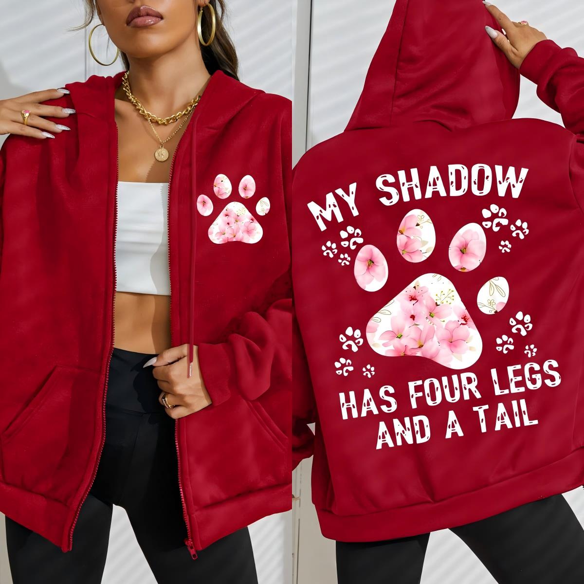 Flor pés de gato minha sombra  - Plant Parent Hoodie avaliação e preço